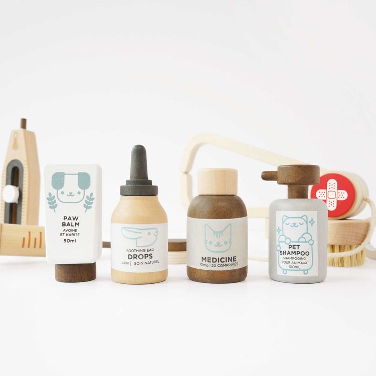 10 Piece Animal Vet Pretend Play Set - Image 5