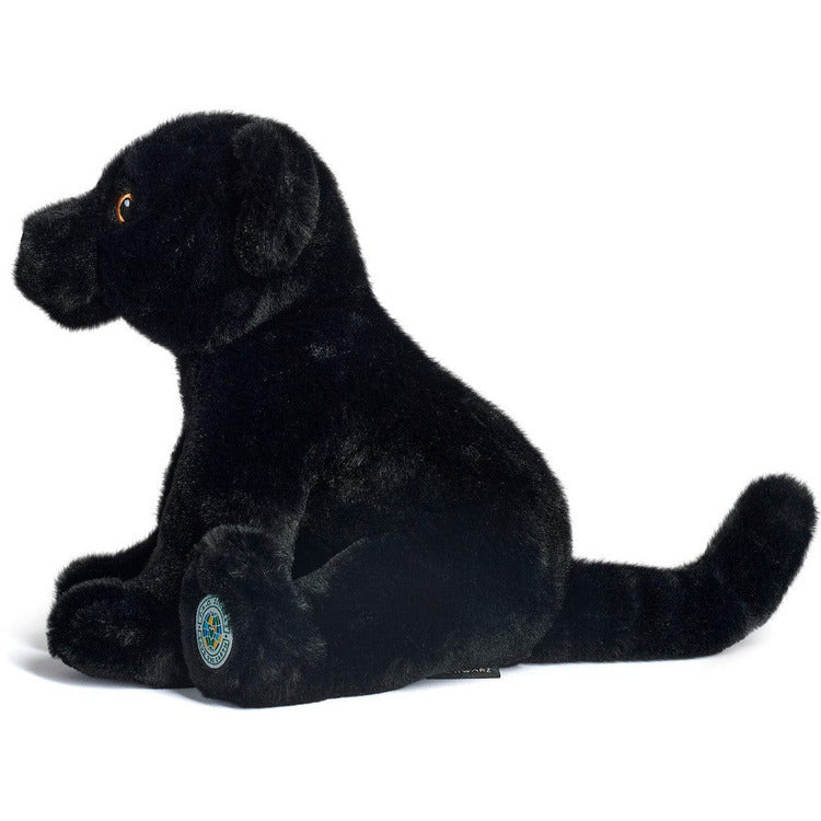 10" Planet Love Recycled Bottle Toy Plush Black Panther - Image 5