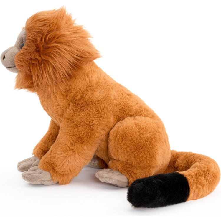 12" Adopt A Wild Pal Endangered Gold Lion Tamarin Plush - Image 5