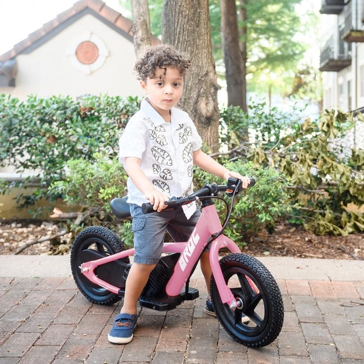 12" Electric Bike - Pink - Image 6