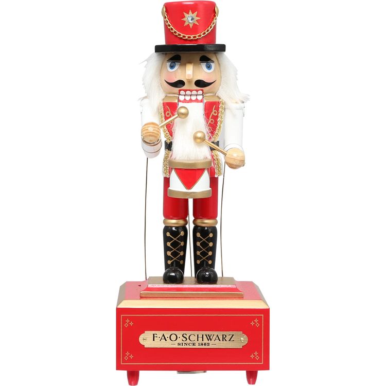 12 Inch Musical Wooden Nutcracker Prince