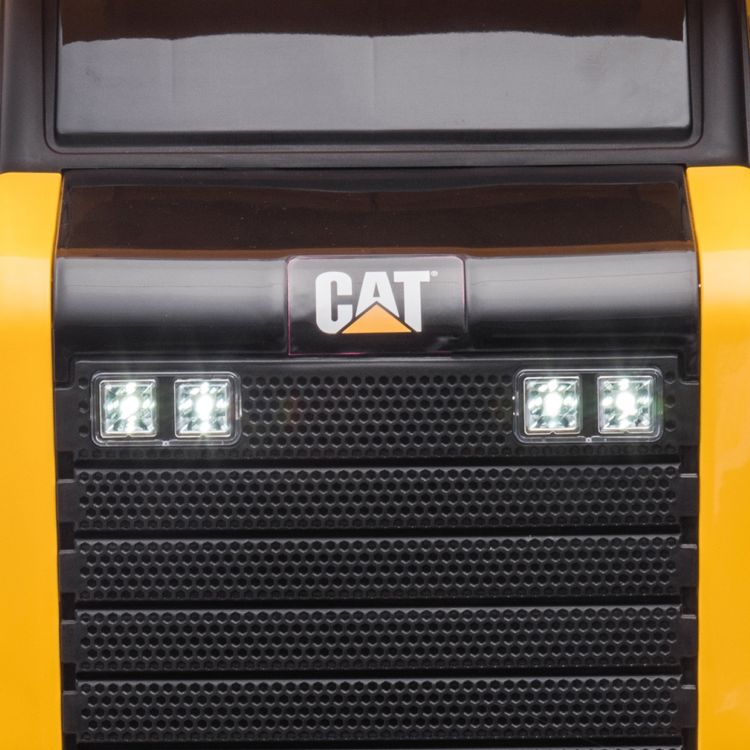 12V CAT Dump Truck 1-Seater Ride On - Yellow - Image 10
