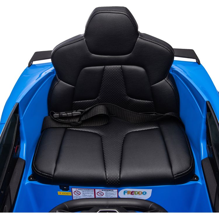 12V Corvette C8 1-Seater Ride On Car - Blue - Image 7