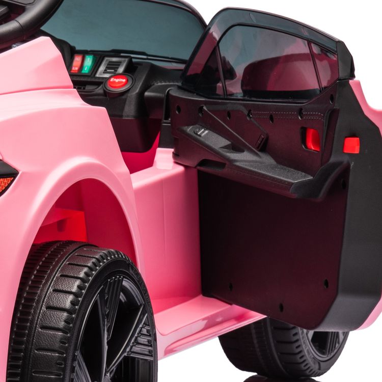 12V Corvette C8 1-Seater Ride On Car - Pink - Image 5