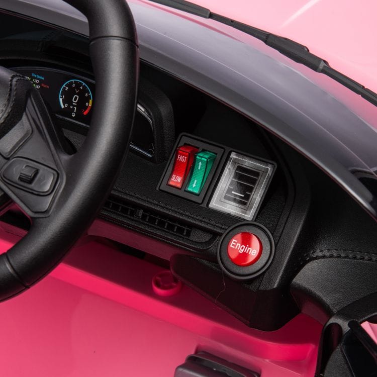 12V Corvette C8 1-Seater Ride On Car - Pink - Image 9