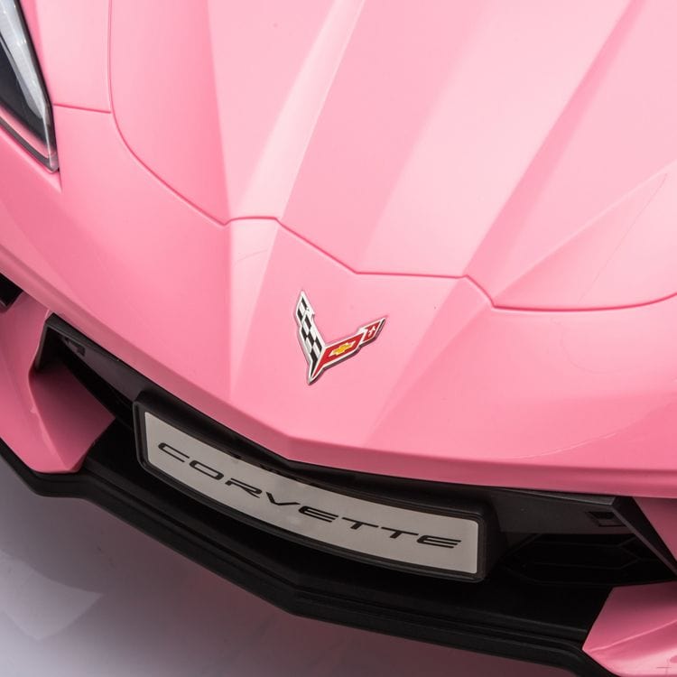 12V Corvette C8 1-Seater Ride On Car - Pink - Image 10