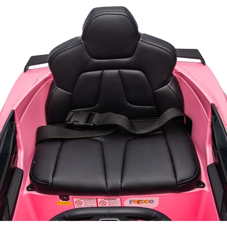 12V Corvette C8 1-Seater Ride On Car - Pink - Image 7