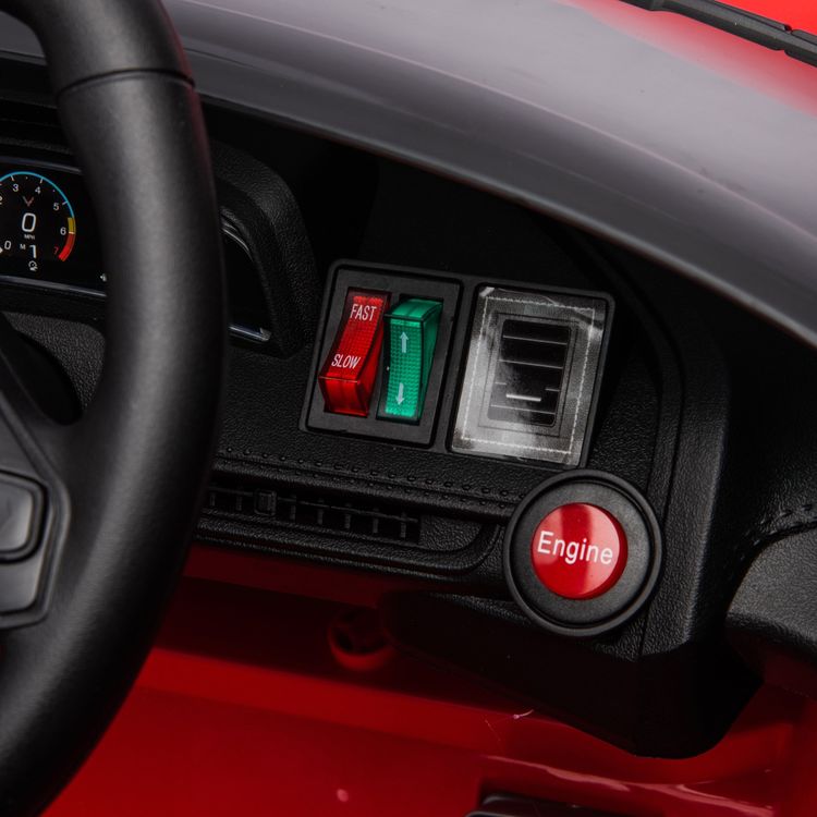 12V Corvette C8 1-Seater Ride On Car - Red - Image 9
