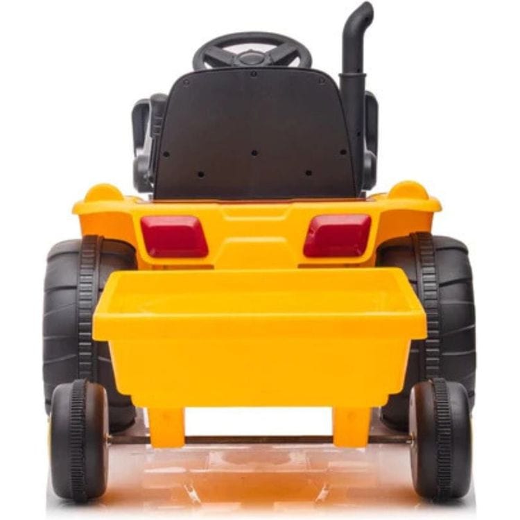12V Freddo Excavator 1 Seater Ride on for Kids - Yellow - Image 4