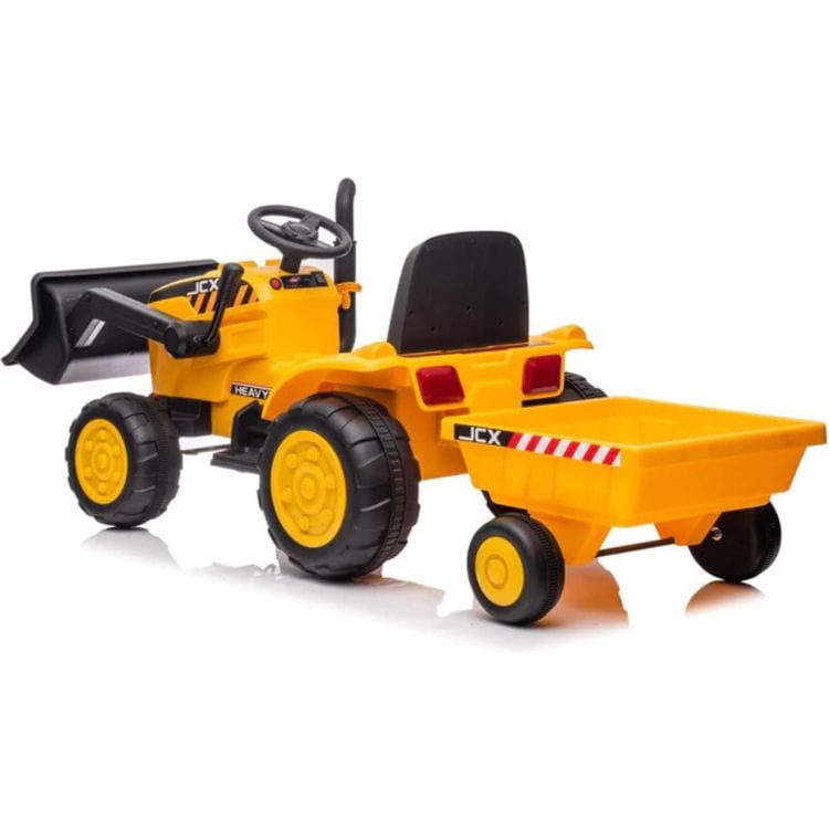 12V Freddo Excavator 1 Seater Ride on for Kids - Yellow - Image 3