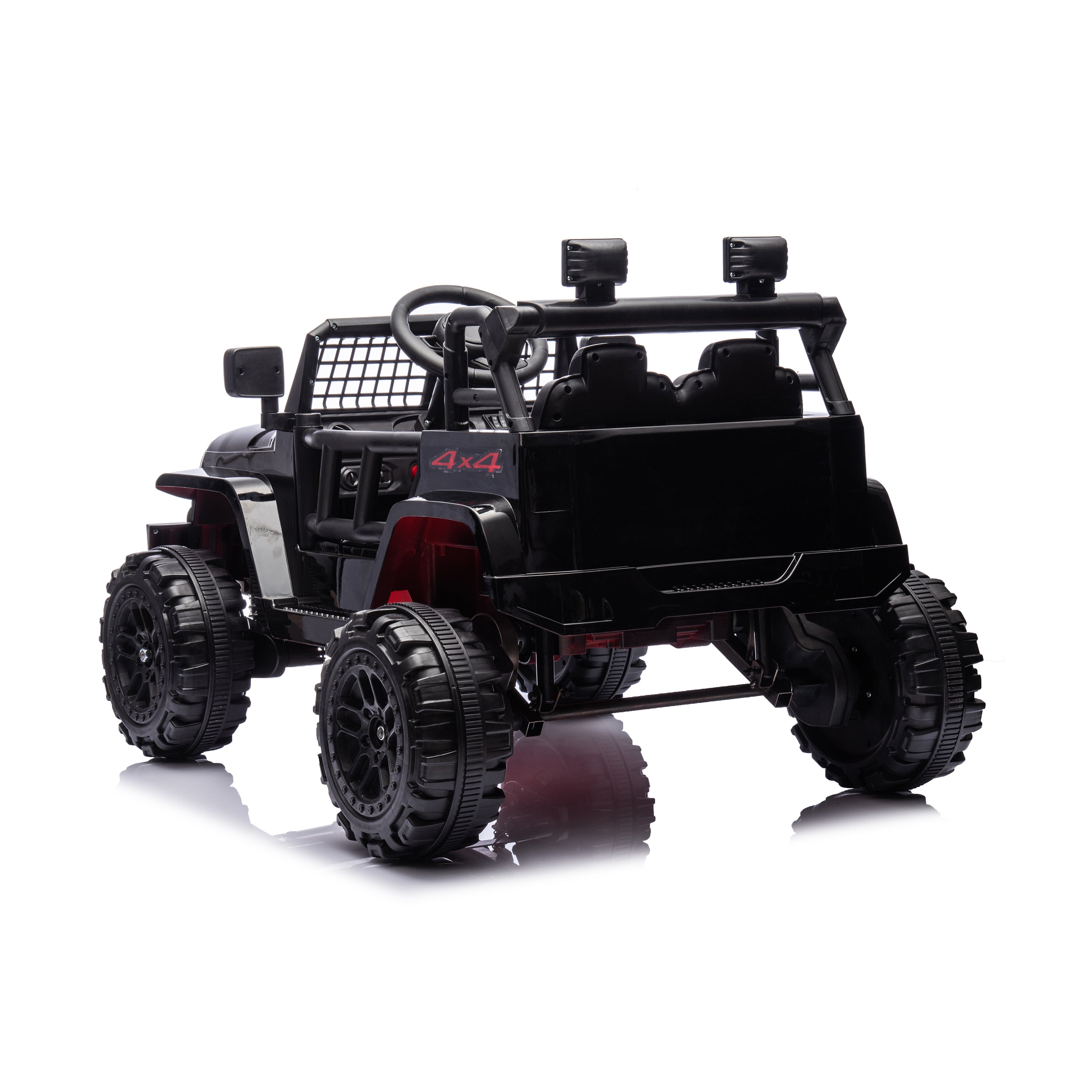 12V Freddo Ranger 4x4 Ride On - Black - Image 5