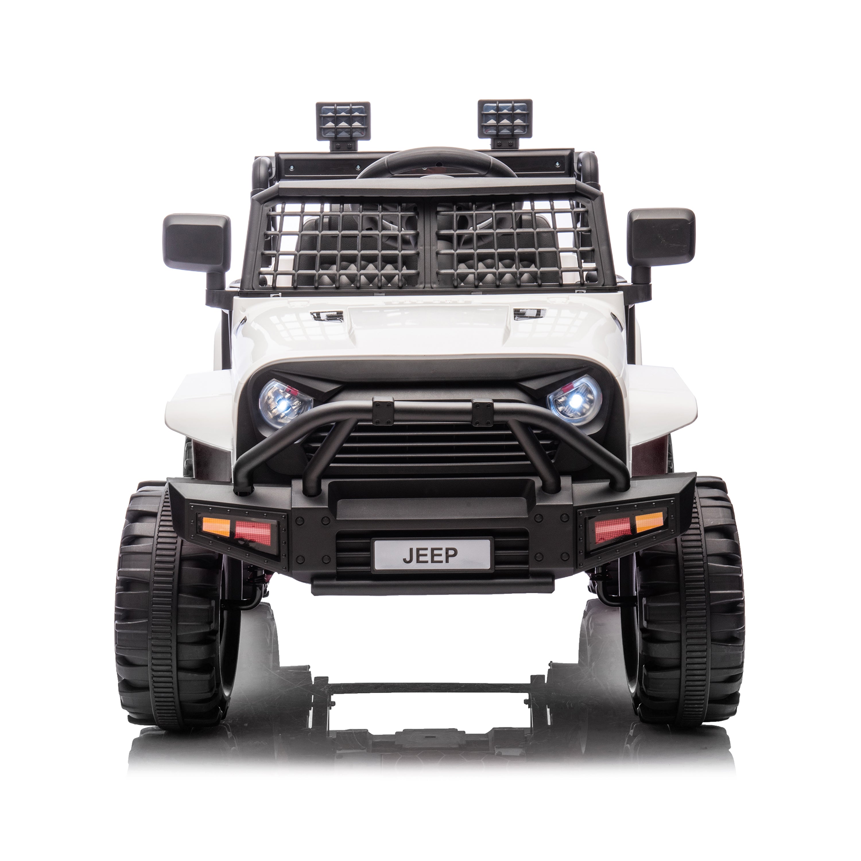 12V Freddo Ranger 4x4 Ride On - White - Image 5