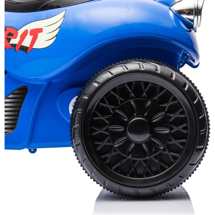 12V Kids Cruiser 1-Seater Motorcycle - Blue - Image 6