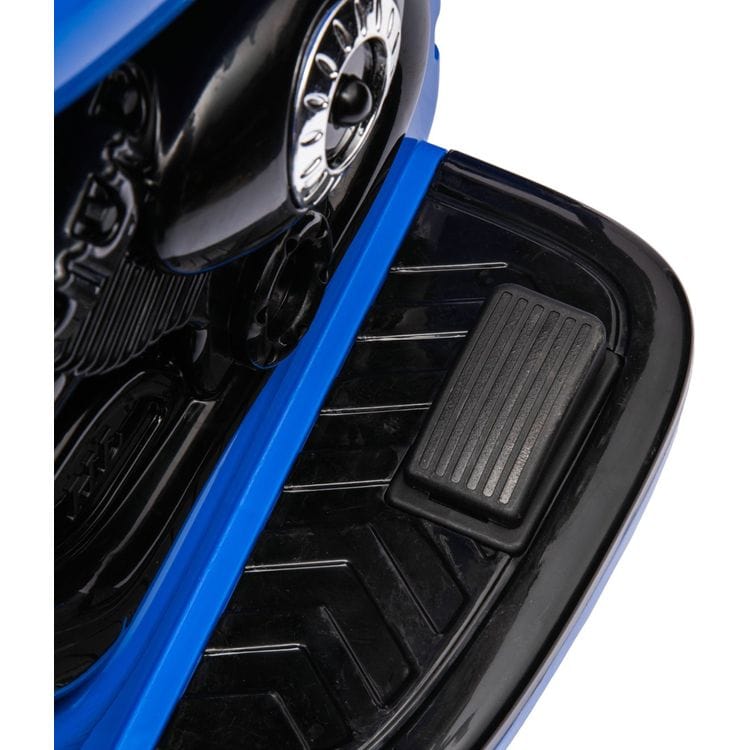 12V Kids Cruiser 1-Seater Motorcycle - Blue - Image 9