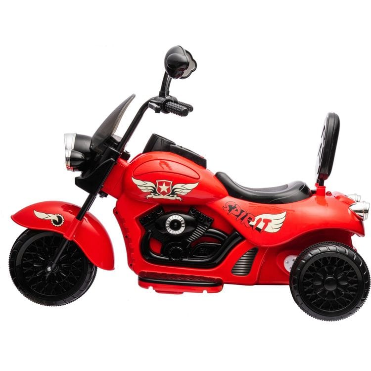 Alternative view of 12V Kids Cruiser 1-Seater Motorcycle - Red