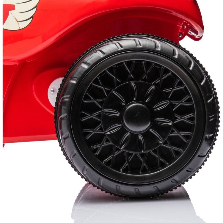 12V Kids Cruiser 1-Seater Motorcycle - Red - Image 6