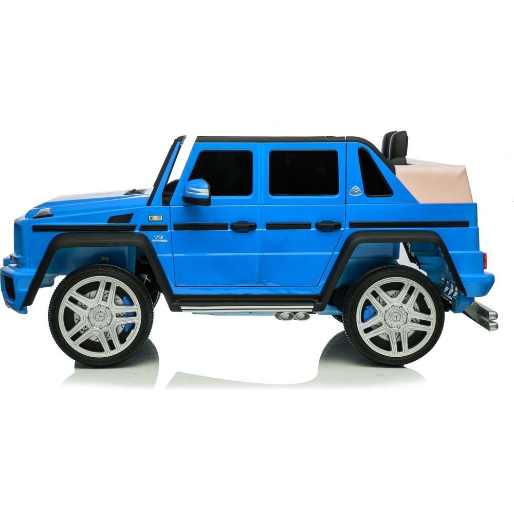 12V Mercedes Maybach G650 Landaulet 1-Seater Ride-On Car - Blue - Image 4