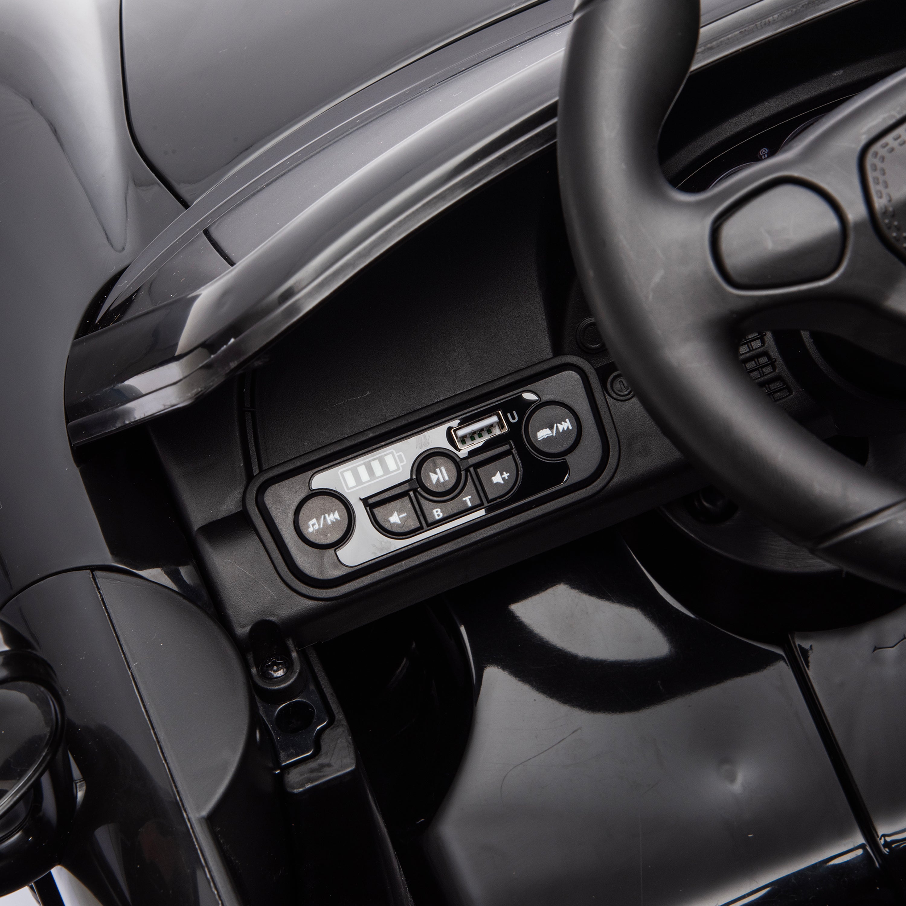 Alternative view of 12V Porsche Carrera GT 1 Seater Ride On Car - Black