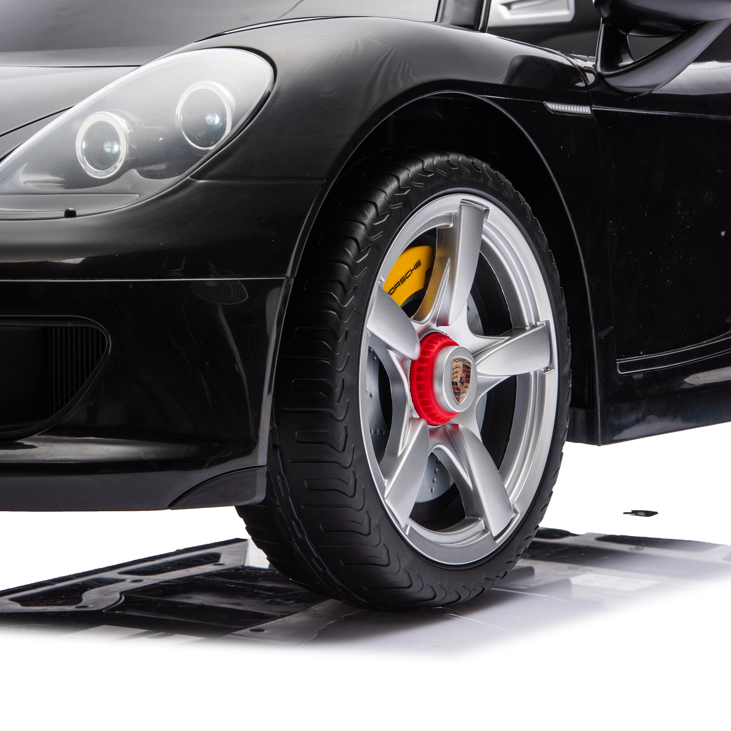 12V Porsche Carrera GT 1 Seater Ride On Car - Black - Image 5