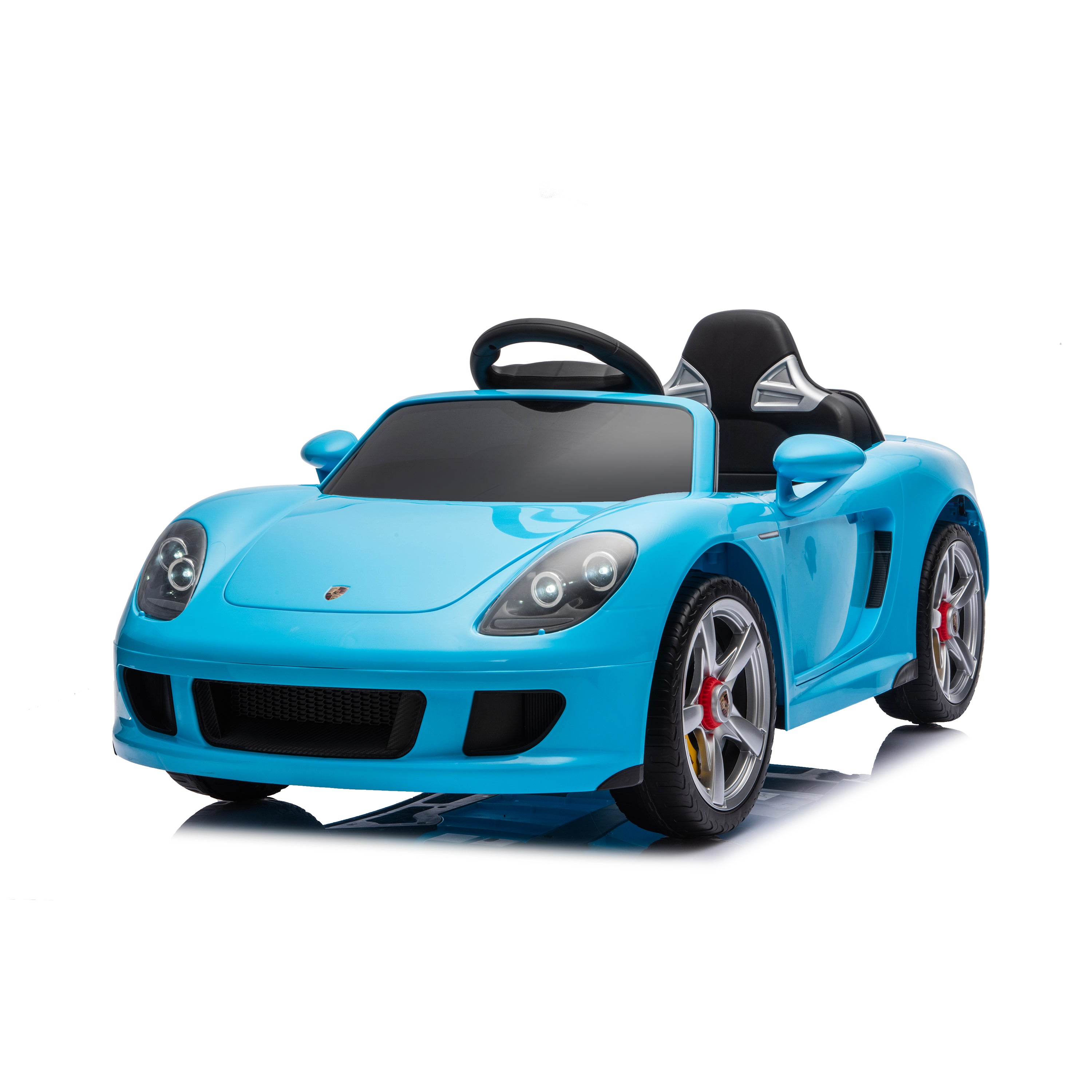 12V Porsche Carrera GT 1 Seater Ride On Car - Blue