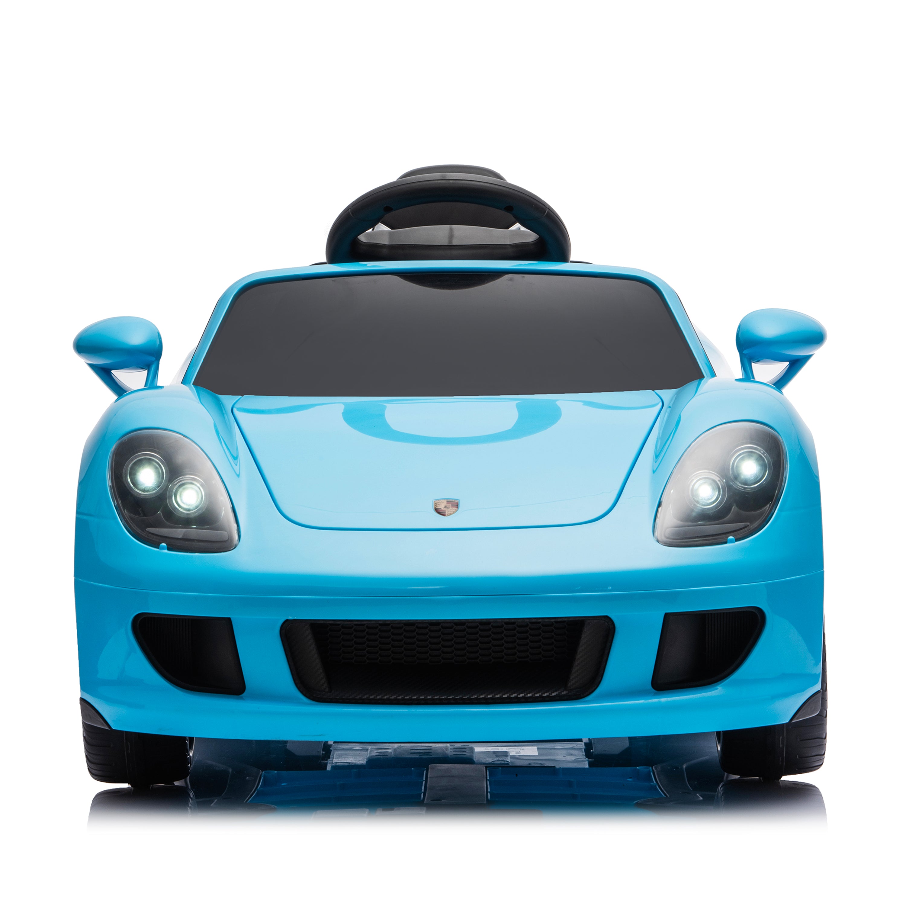 12V Porsche Carrera GT 1 Seater Ride On Car - Blue - Image 8