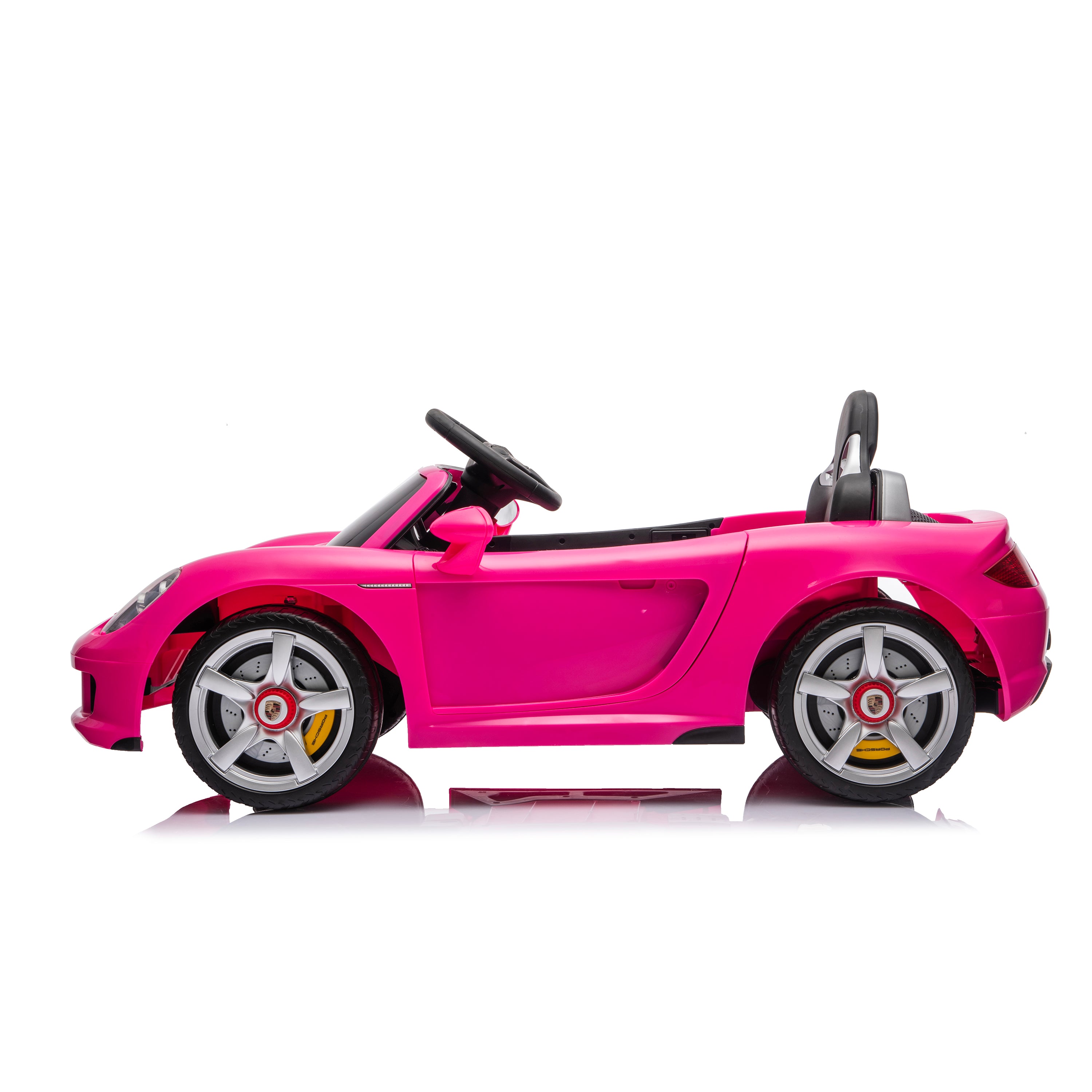 12V Porsche Carrera GT 1 Seater Ride On Car - Pink - Image 6