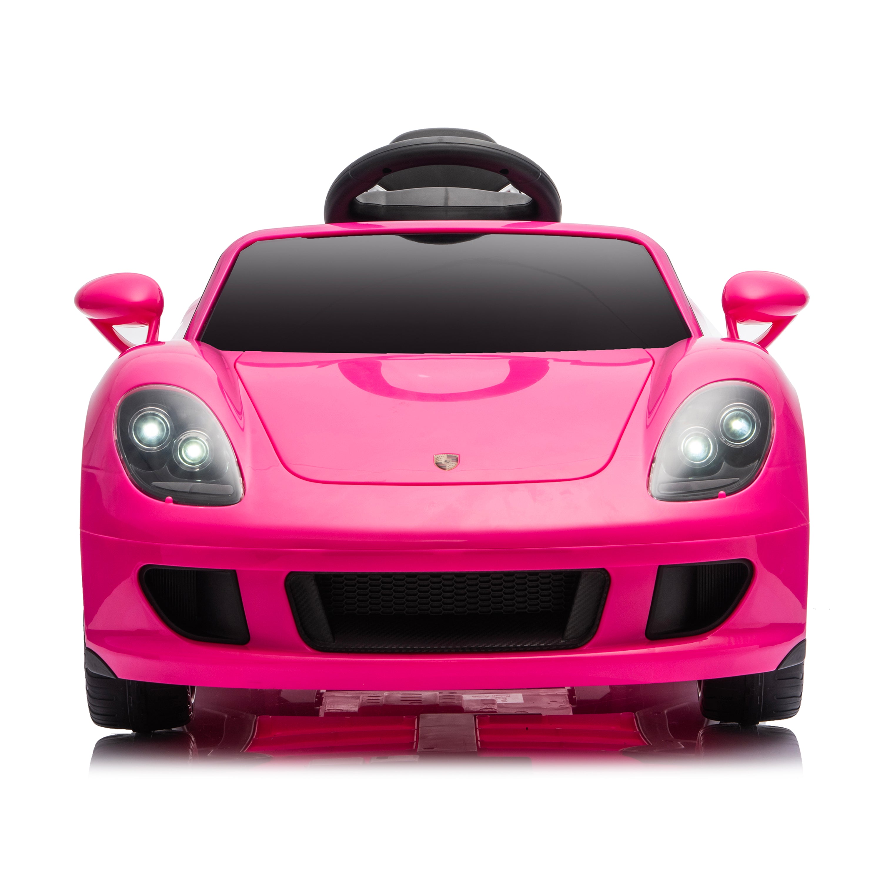 12V Porsche Carrera GT 1 Seater Ride On Car - Pink - Image 7