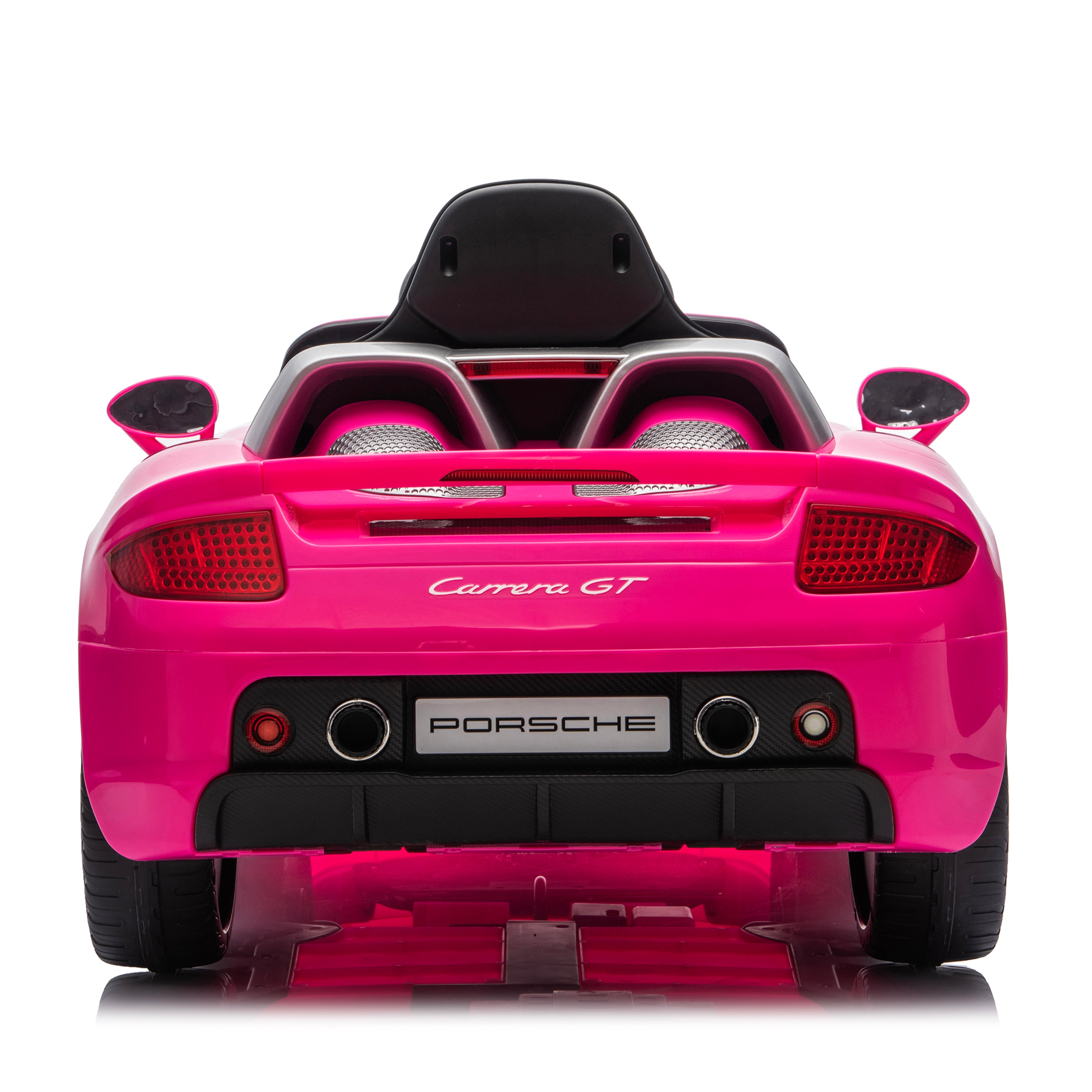 12V Porsche Carrera GT 1 Seater Ride On Car - Pink - Image 9