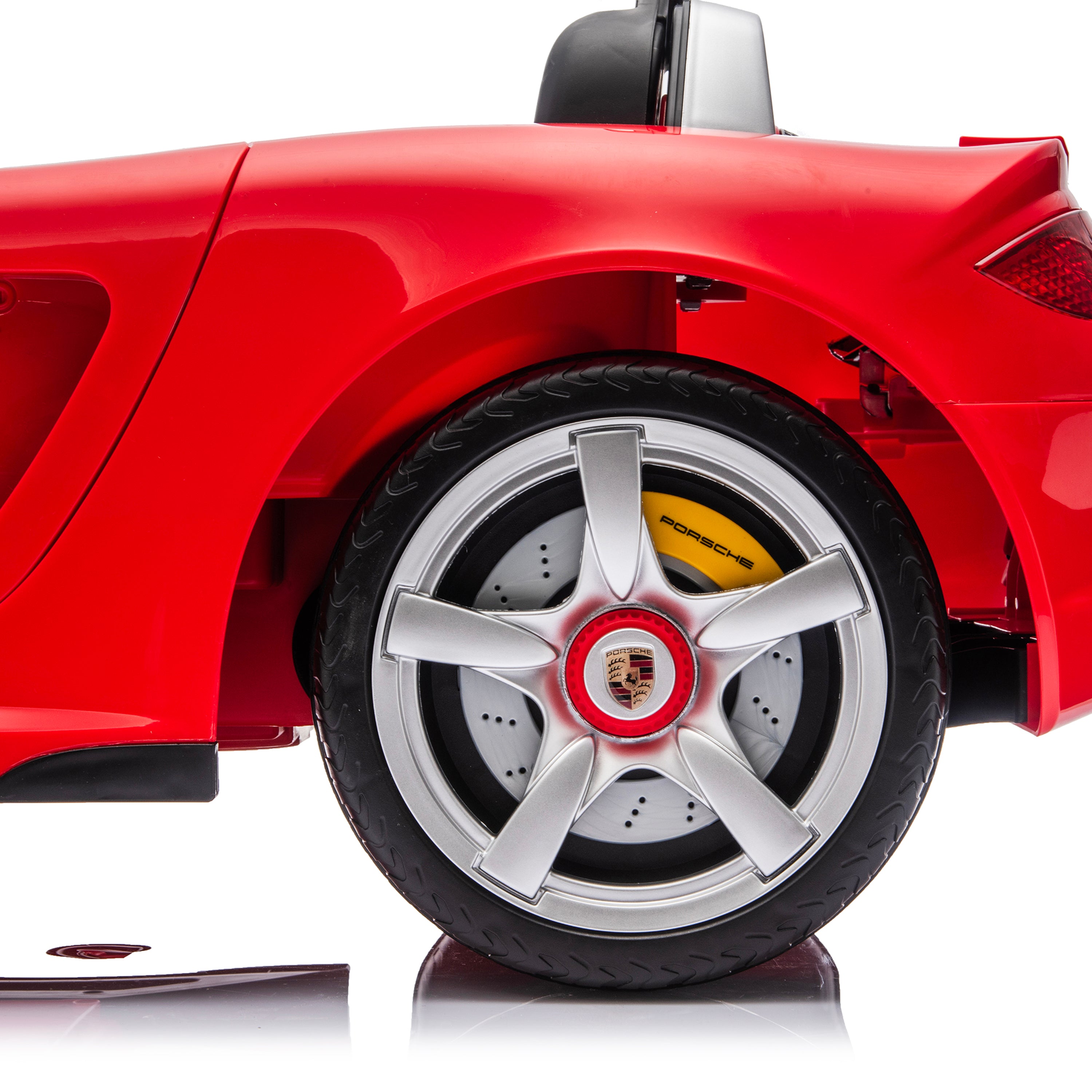 12V Porsche Carrera GT 1 Seater Ride On Car - Red - Image 5