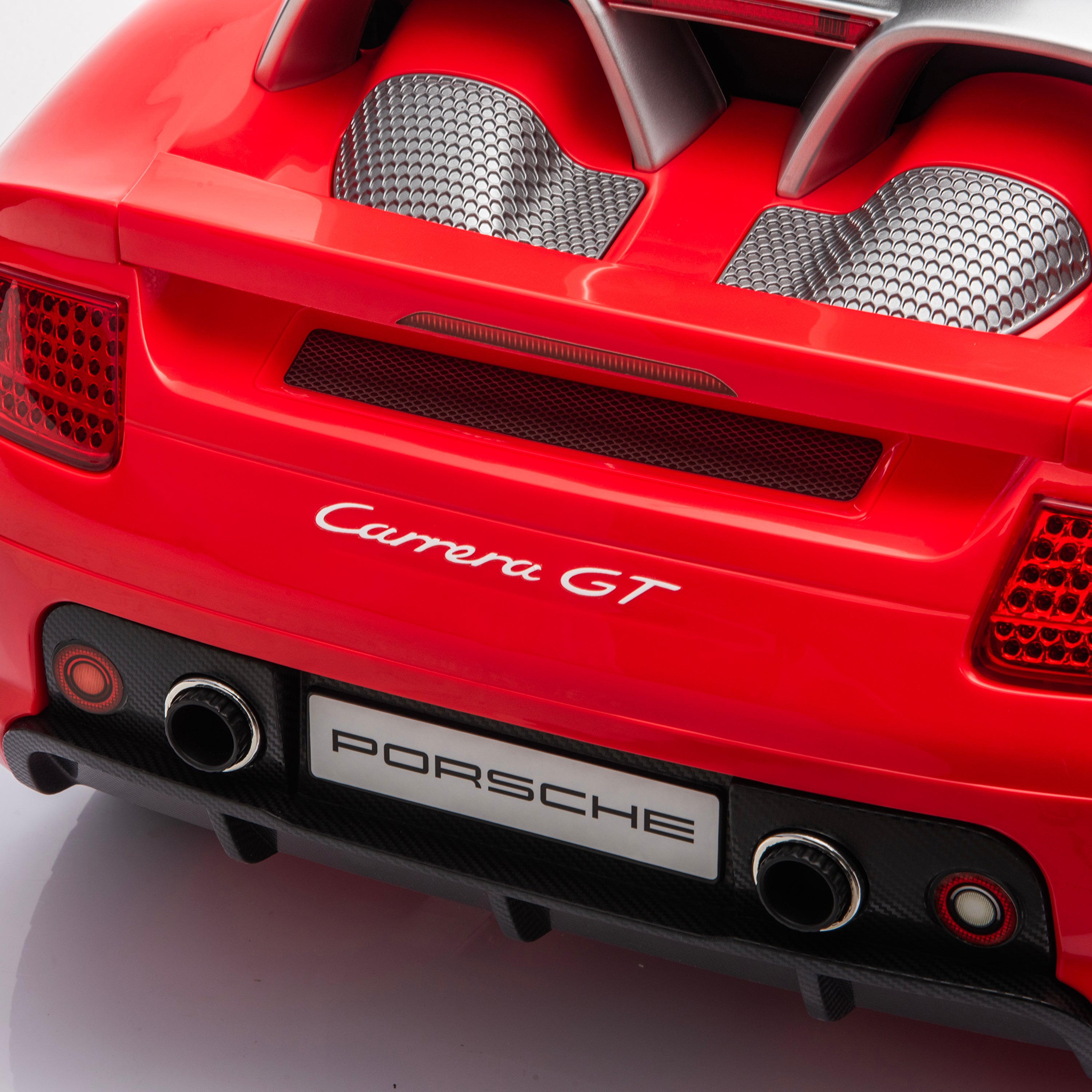 12V Porsche Carrera GT 1 Seater Ride On Car - Red - Image 6