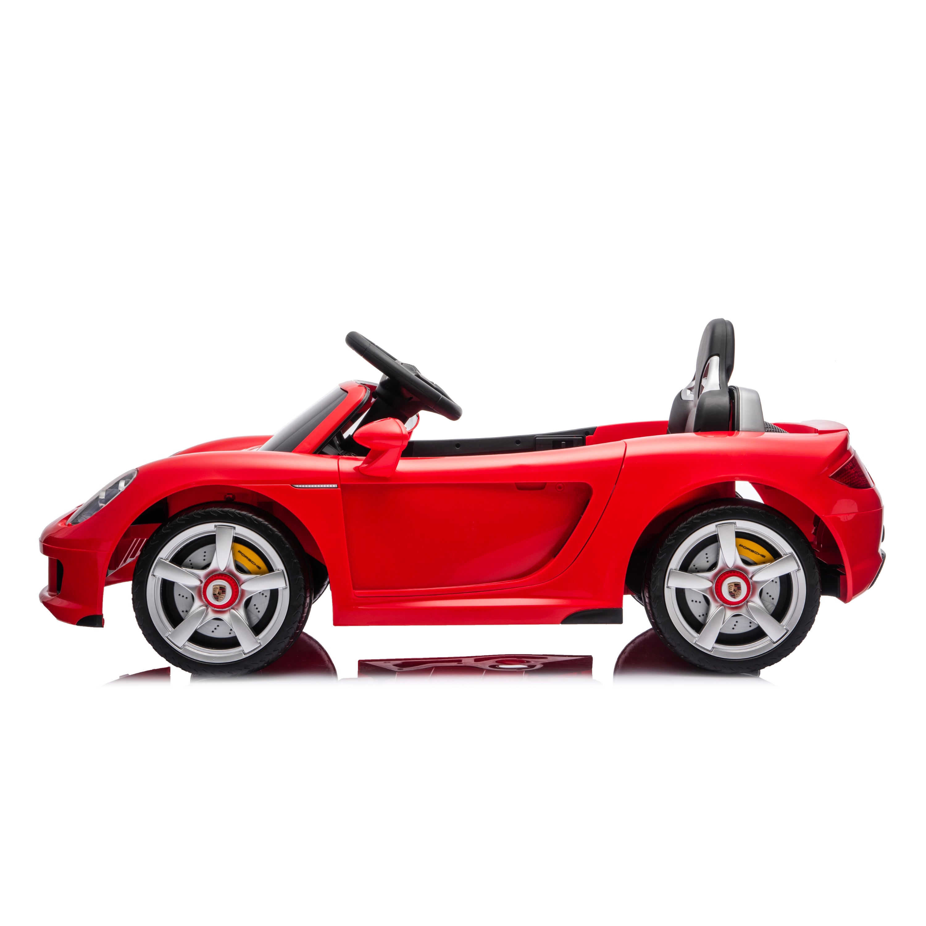 12V Porsche Carrera GT 1 Seater Ride On Car - Red - Image 7