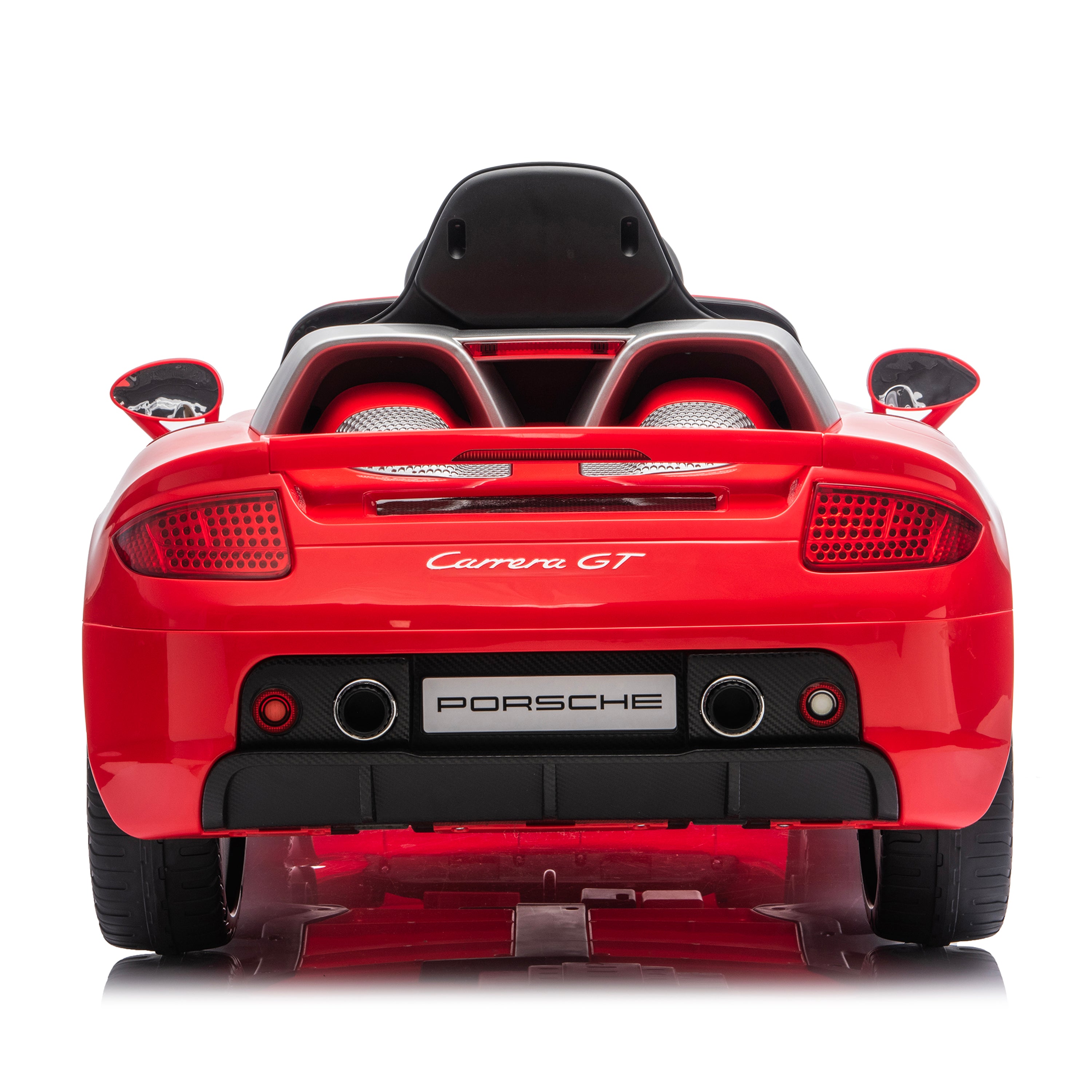12V Porsche Carrera GT 1 Seater Ride On Car - Red - Image 10
