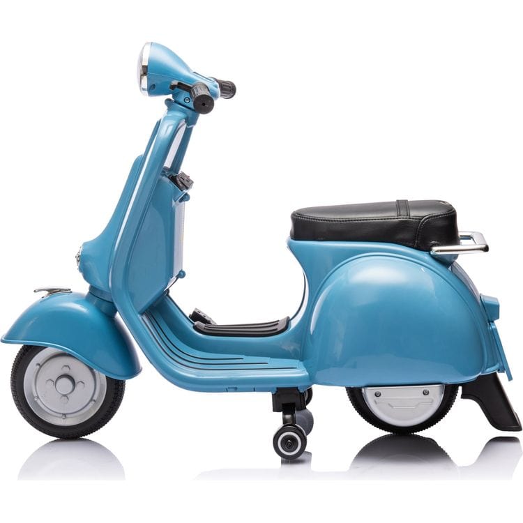 Alternative view of 12V Vespa Electric Ride-On Scooter - Blue