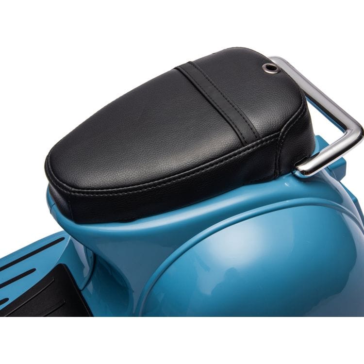 12V Vespa Electric Ride-On Scooter - Blue - Image 8