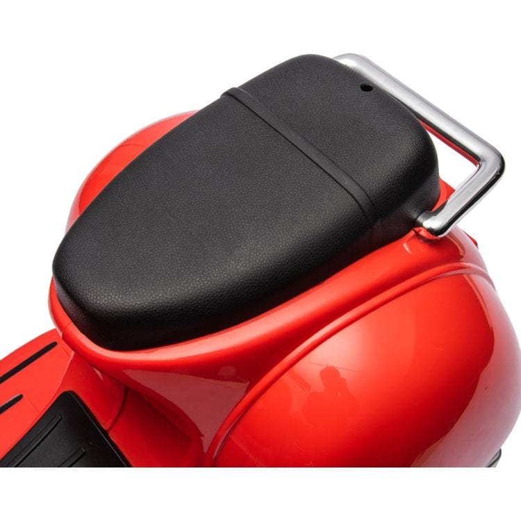 12V Vespa Electric Ride-On Scooter - Red - Image 8