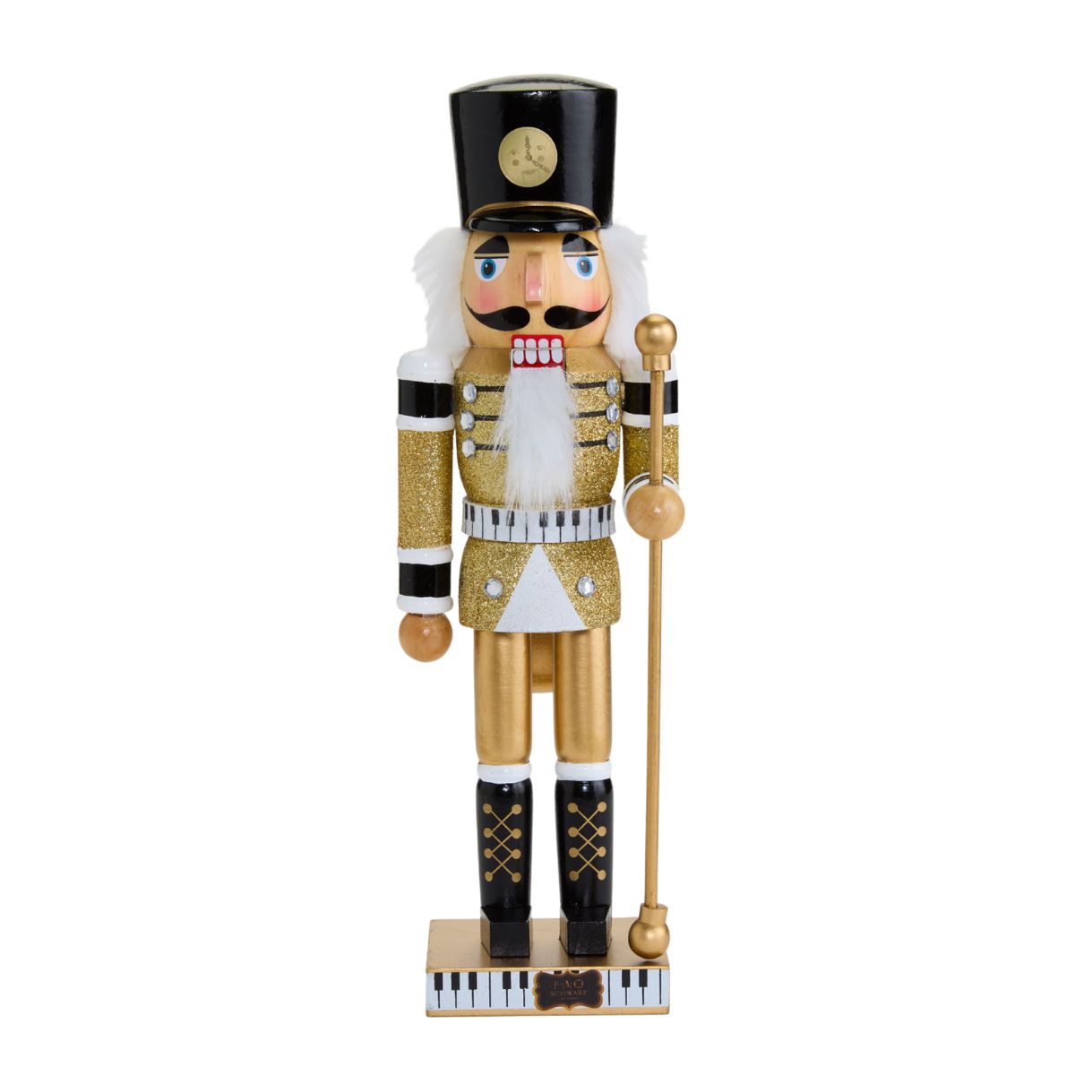 14" FAO Piano Base Nutcracker