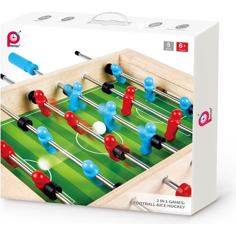 2 in 1 Tabletop Game: Foosball & Hockey - Image 8