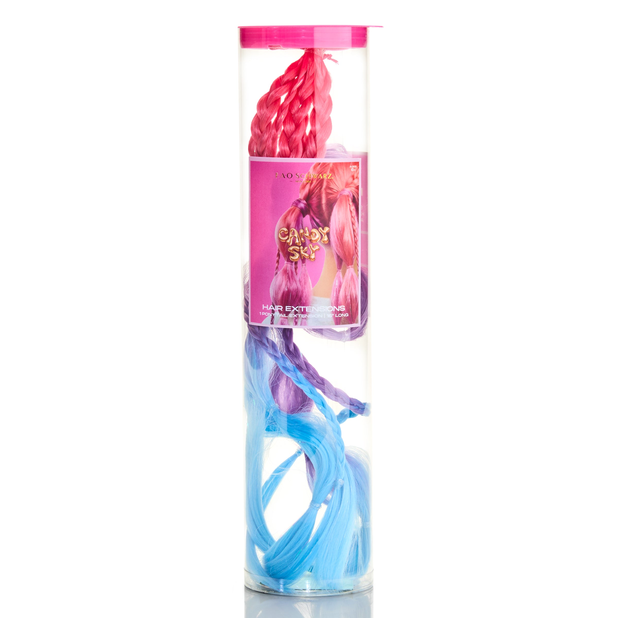20" Wrap Ponytail Hair Extension – Candy Sky - Image 6
