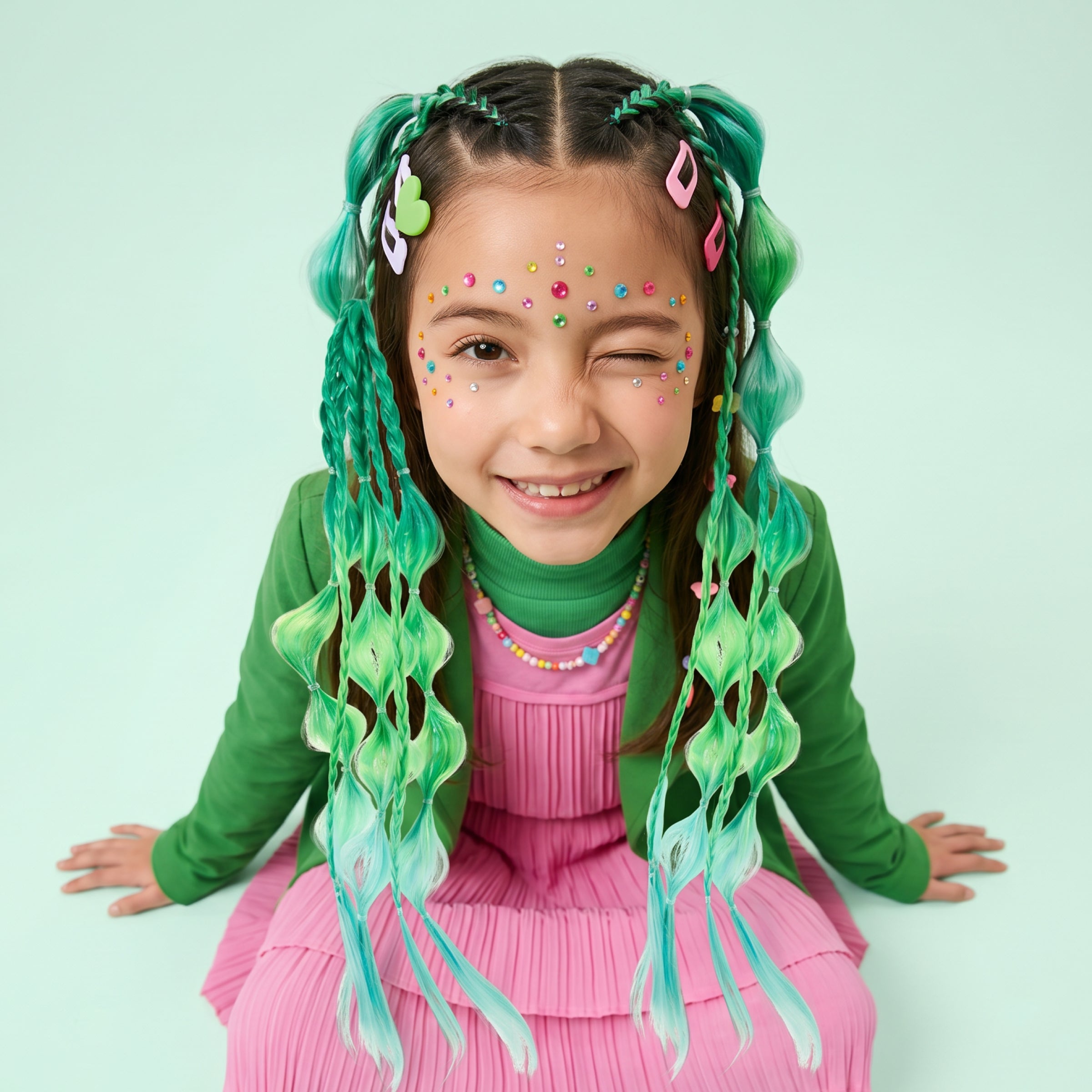 Alternative view of 20" Wrap Ponytail Hair Extension – Magic Mint
