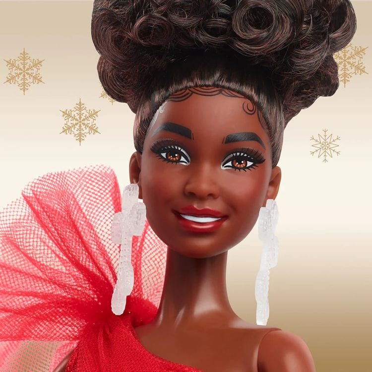 2024 Barbie Holiday Doll - Black Hair - Image 3