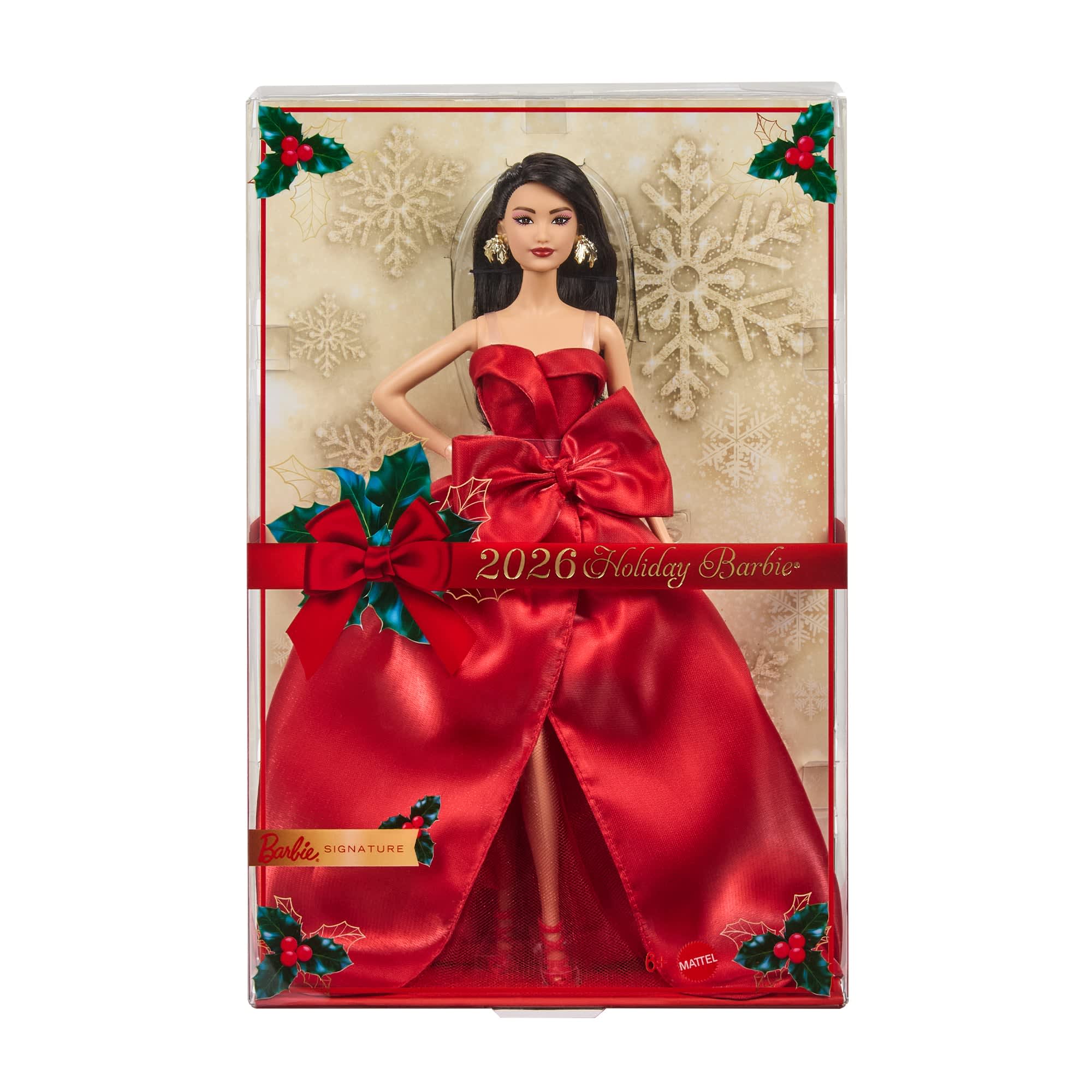 2026 Holiday Barbie Doll - Black Hair - Image 5