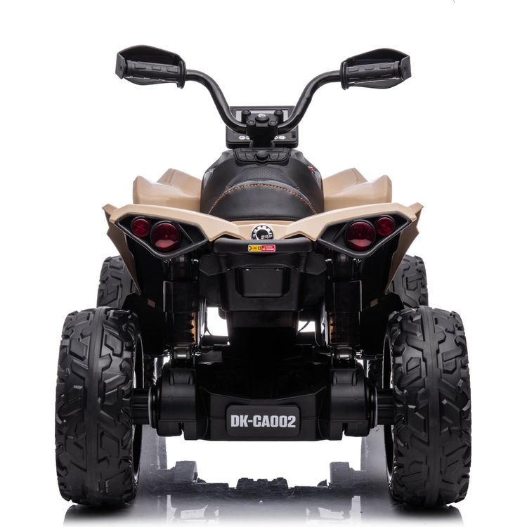 24V Can Am Renegade 1-Seater ATV Ride On - Khaki - Image 3
