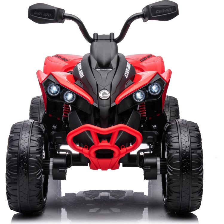 24V Can Am Renegade 1-Seater ATV Ride On - Red - Image 5