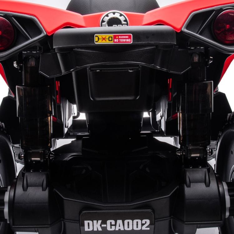 24V Can Am Renegade 1-Seater ATV Ride On - Red - Image 9