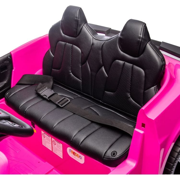 24V Corvette C8 2-Seater Ride On Car - Pink - Image 6