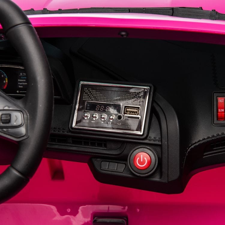 24V Corvette C8 2-Seater Ride On Car - Pink - Image 8