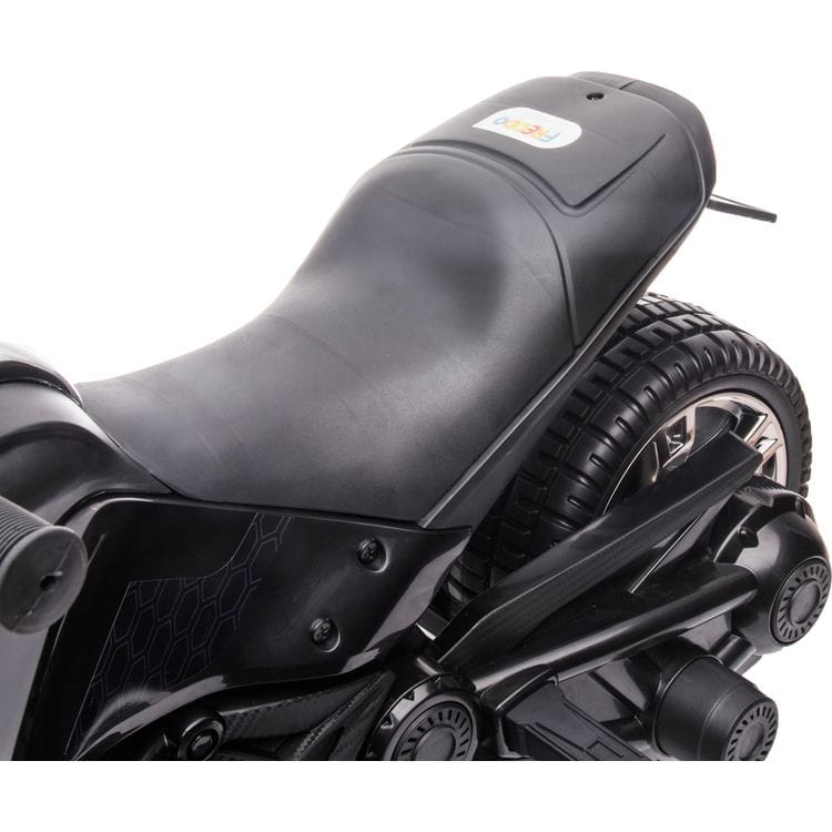 24V Freddo Spider 3-Wheel Motorcycle 2-Seater Ride On - Black - Image 8