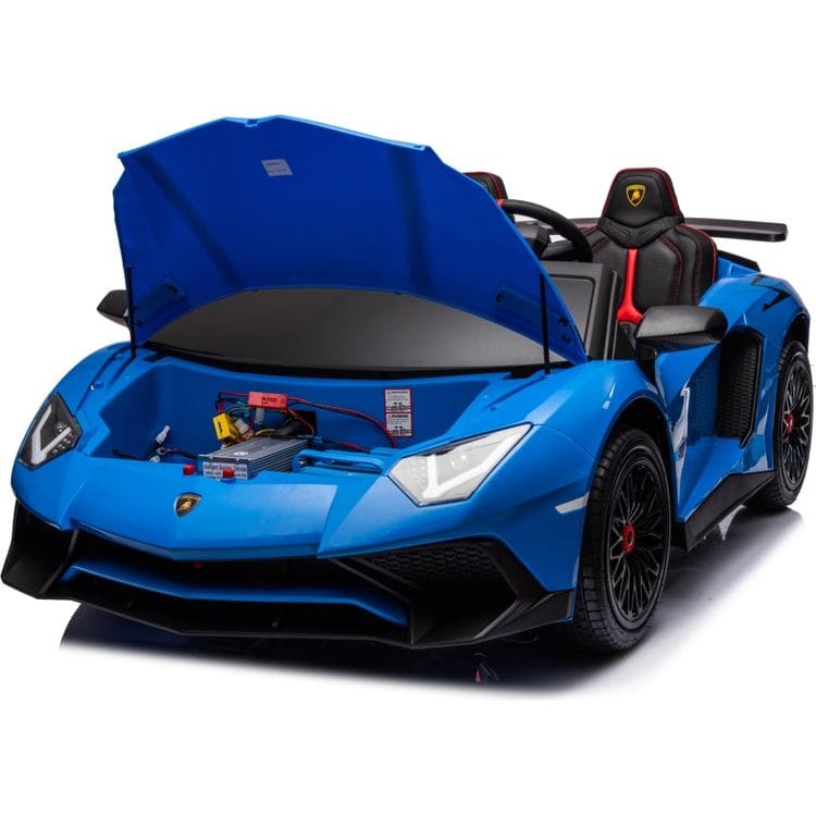 Alternative view of 24V Lamborghini Aventador 2 Seater Ride on Car - Blue