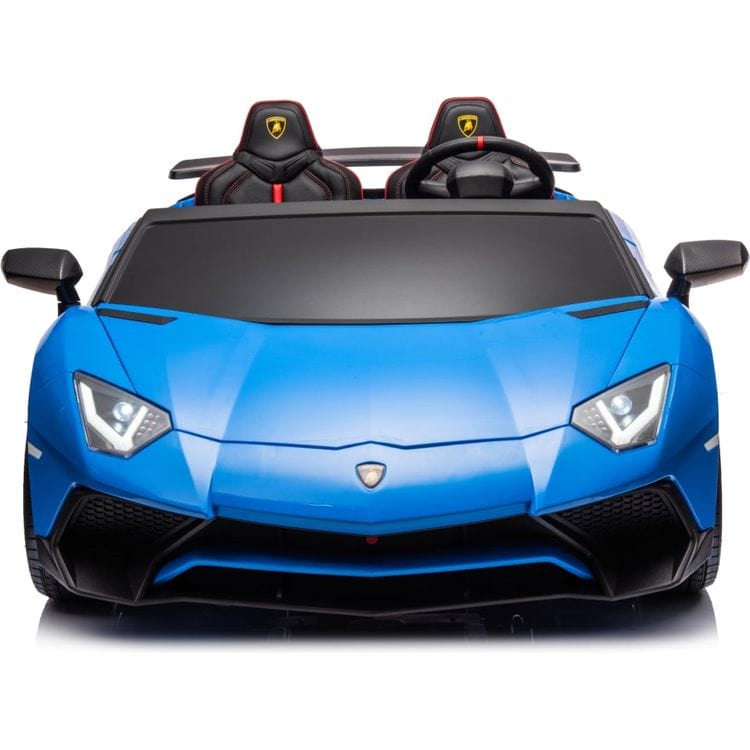 24V Lamborghini Aventador 2 Seater Ride on Car - Blue - Image 5