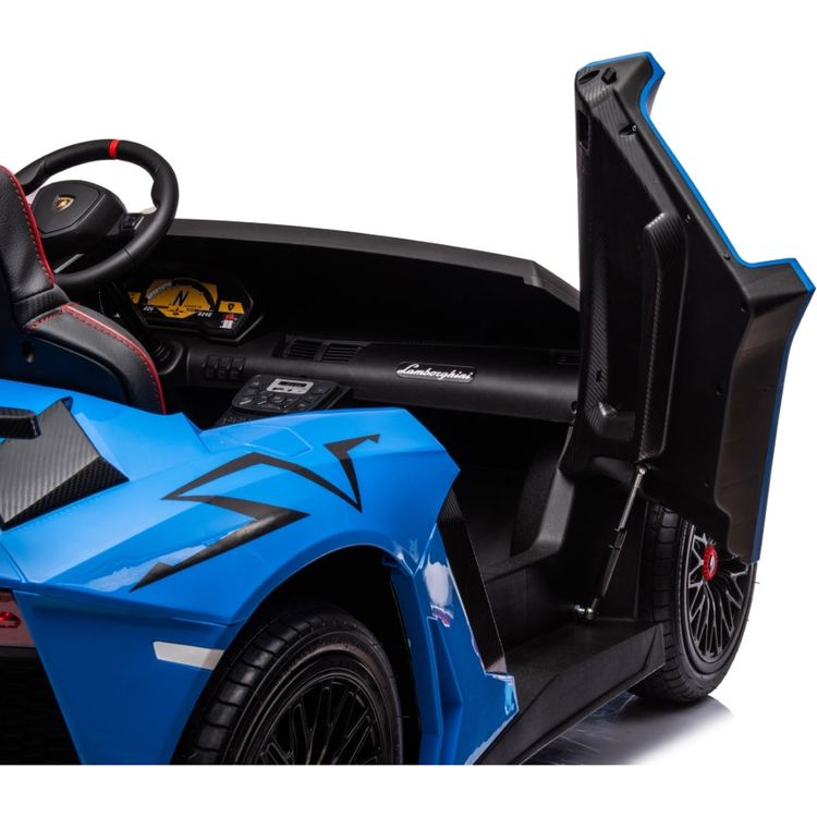 24V Lamborghini Aventador 2 Seater Ride on Car - Blue - Image 6